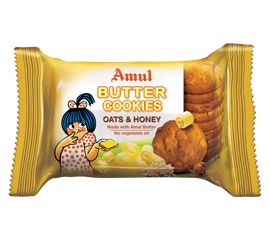 Amul Butter Cookies Oats and Honey